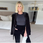 ÉLÉGANCE - Der Diamond Velvet Blazer