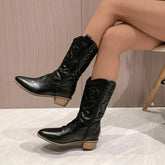 ARABELLA | Fashionable Metallic Boots-1