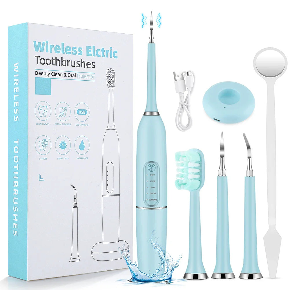 SparkleDent - Sonic Tartar & Plaque Removal Teeth Care Device-3