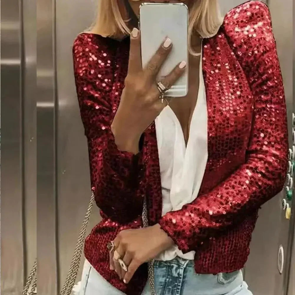 KENDALL | Sparkling Women's Blazer-4