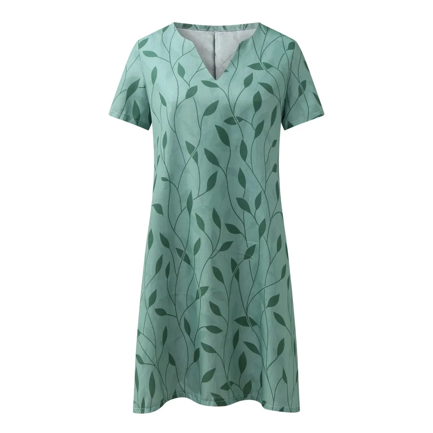 Sophisticated Summer V-Neck Dress by SARAH-2