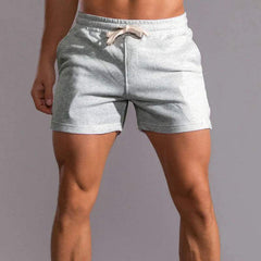 Men’s Casual Shorts - Elastic Waistband - Breathable Cotton - Adjustable Fit - Side Pockets-1