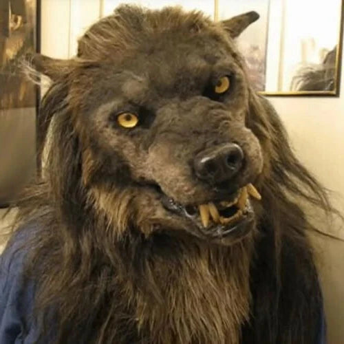 Scary Wolf Mask - Costume Mask for Halloween Masquerade Party 0