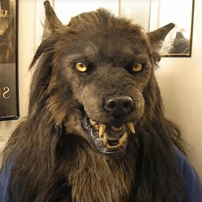 Scary Wolf Mask - Costume Mask for Halloween Masquerade Party 2