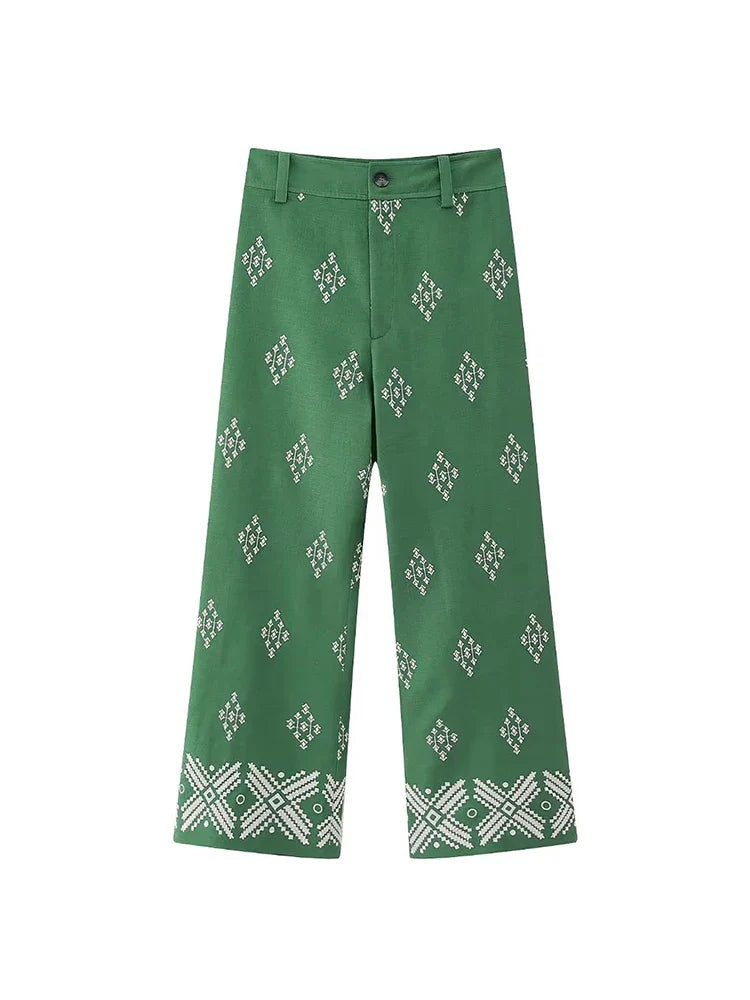 VINA | Vintage Boho Pants for Women-4