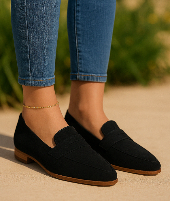 Amalia | Elegant Slip-On Loafers with Chic Detailing-2