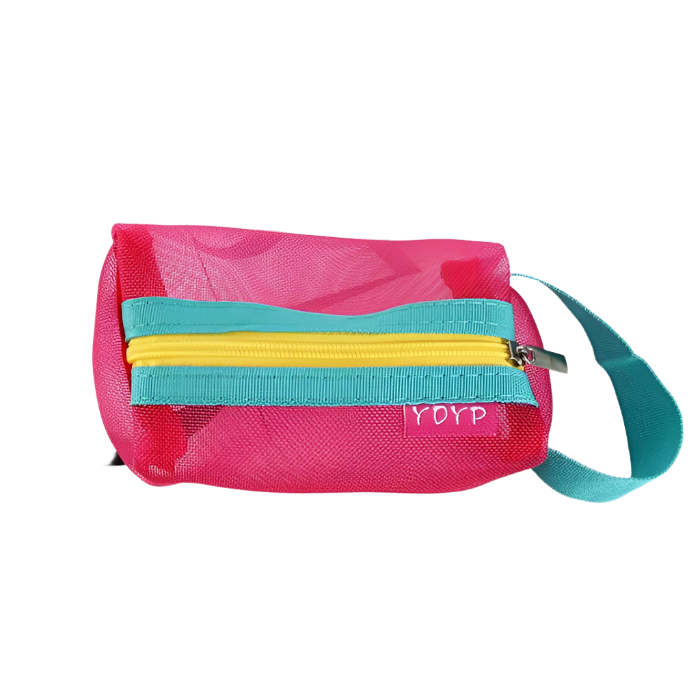 Raina | Transparent Colored Mesh Makeup Bag 3