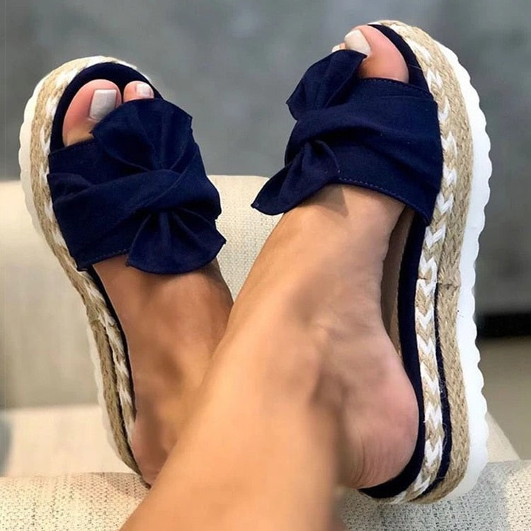 SCARLET | Stylish trendy Summer Sandals with Bow-4