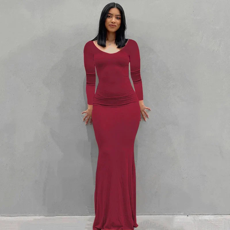 Variant image for Wine Red-Long Sleeve