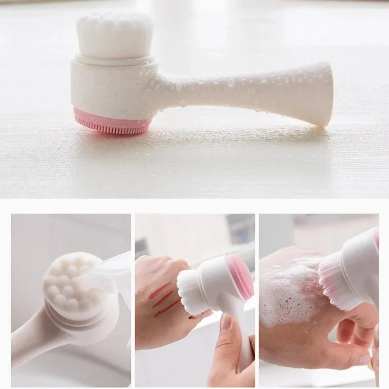 SilkGlow - 3D Silicone Face Cleanser & Exfoliator-3