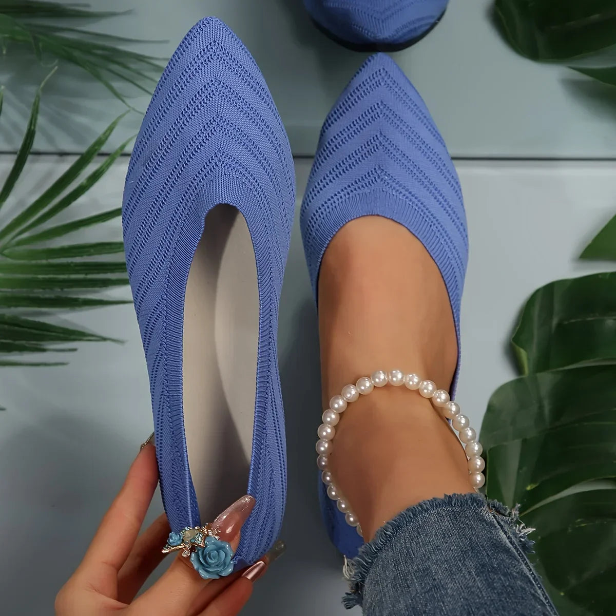 ANNIE | Casual & Breathable Ballet Loafers-5