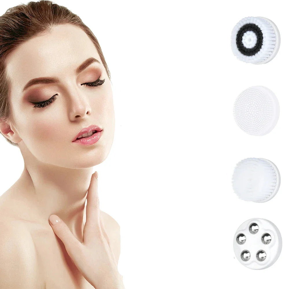 GlowCare - 4-in-1 Facial Cleanser & Massager Kit-3