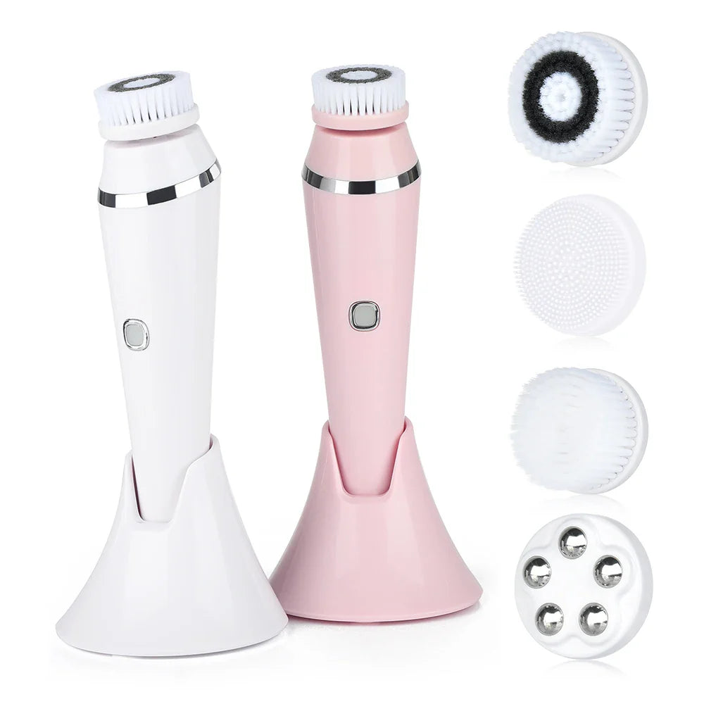 GlowCare - 4-in-1 Facial Cleanser & Massager Kit-2