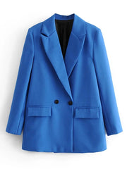 Women's Office Blazer - Sophisticated Elegance for Every Season