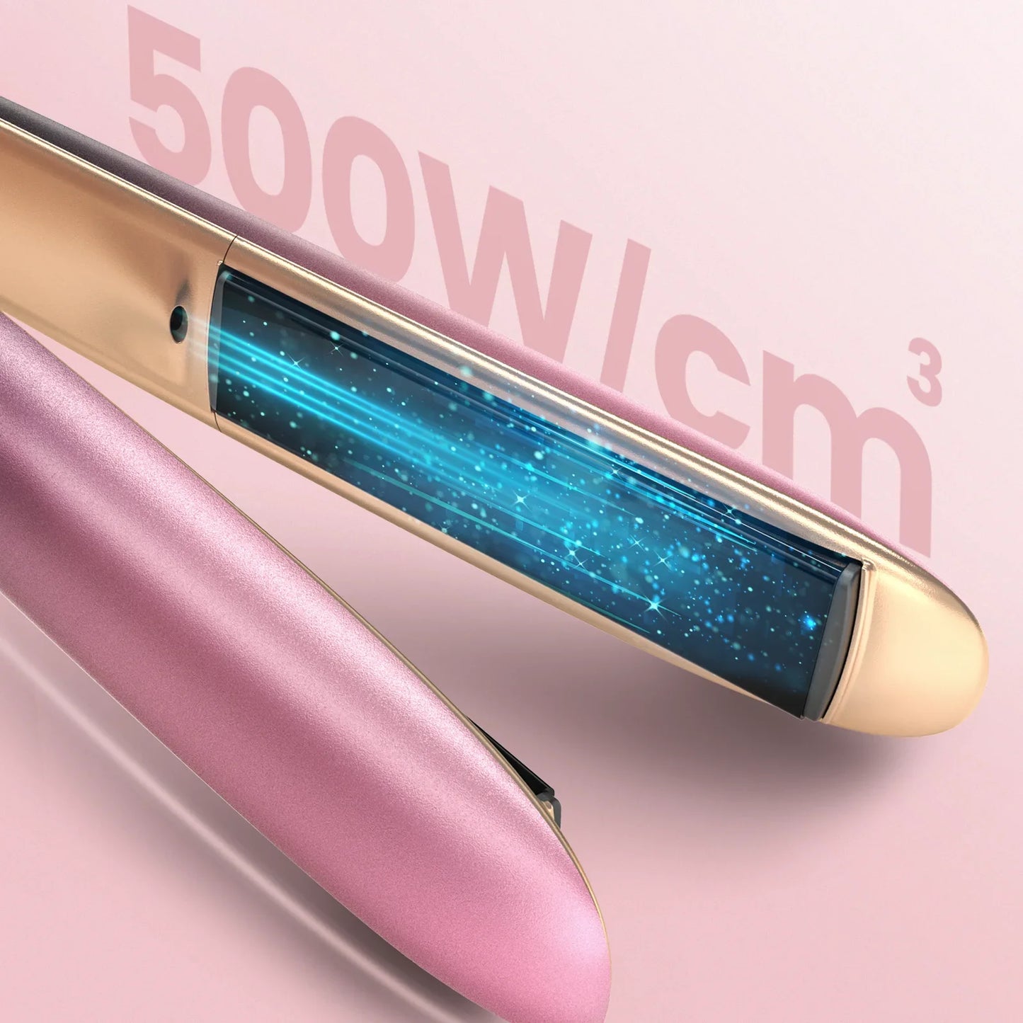 StyleLux - Rose Gold Hair Straightener & Curler-4