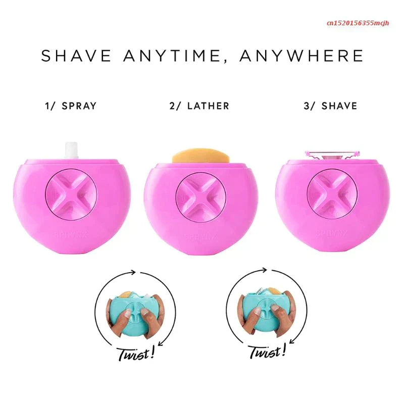 Mini Portable 3-in-1 Electric Razor for Women - Smooth Skin Lady Shaver-6