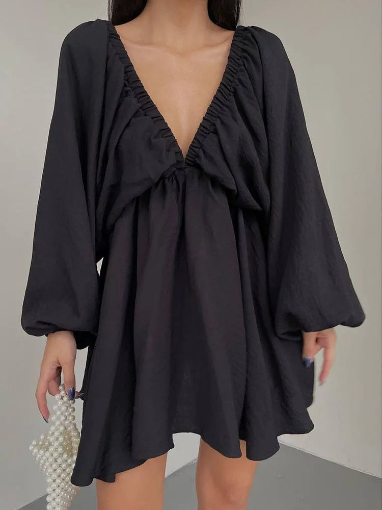 SADIE | Summer Long Sleeve Dress-6