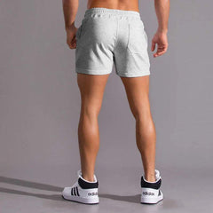 Men’s Casual Shorts - Elastic Waistband - Breathable Cotton - Adjustable Fit - Side Pockets-2