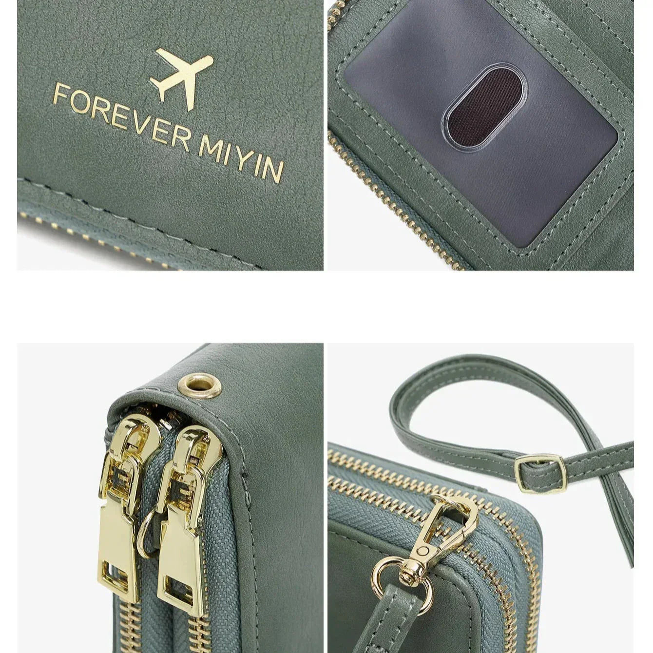 Valery | RFID-blocking passport holder with carrying strap 5