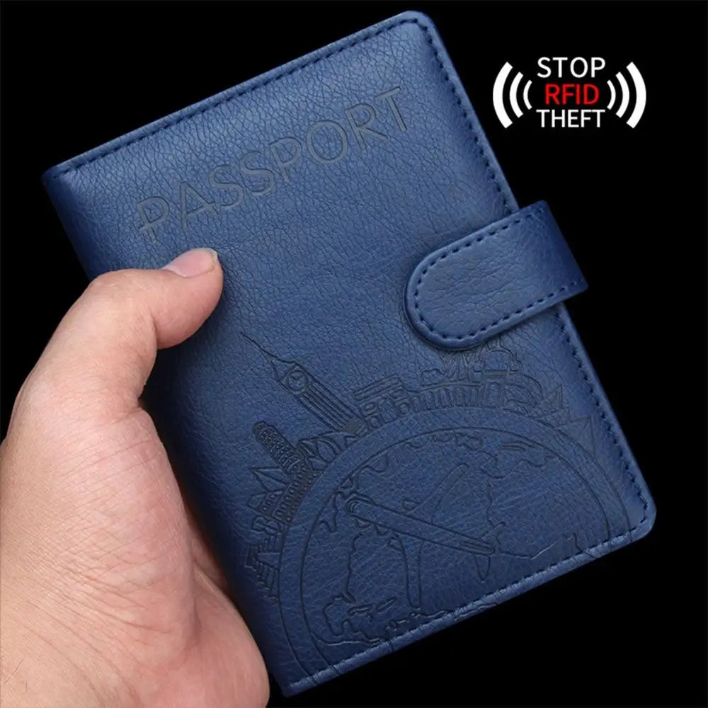 Teresa | RFID Leather Passport Holder Travel Wallet 6