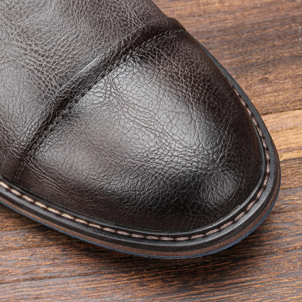Bruce | Rugged Lace-Up Boots-4