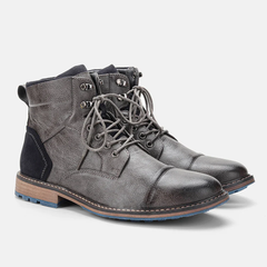 Bruce | Rugged Lace-Up Boots-2