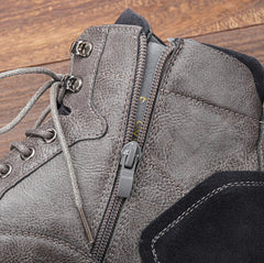 Bruce | Rugged Lace-Up Boots-3