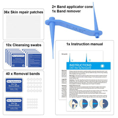 Skin Tag Removal Kit - 2-in-1 Silicone Band Ligation System for Safe Home Use-3