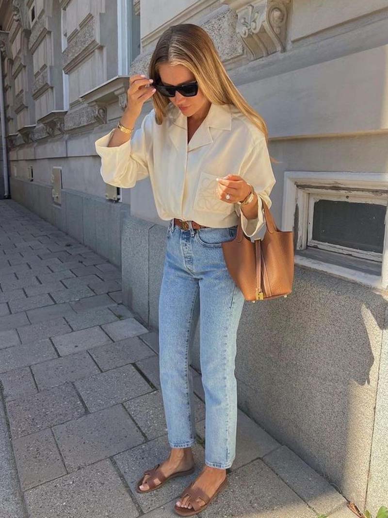 Evie | Stylish Premium Leather Bucket Bag 5