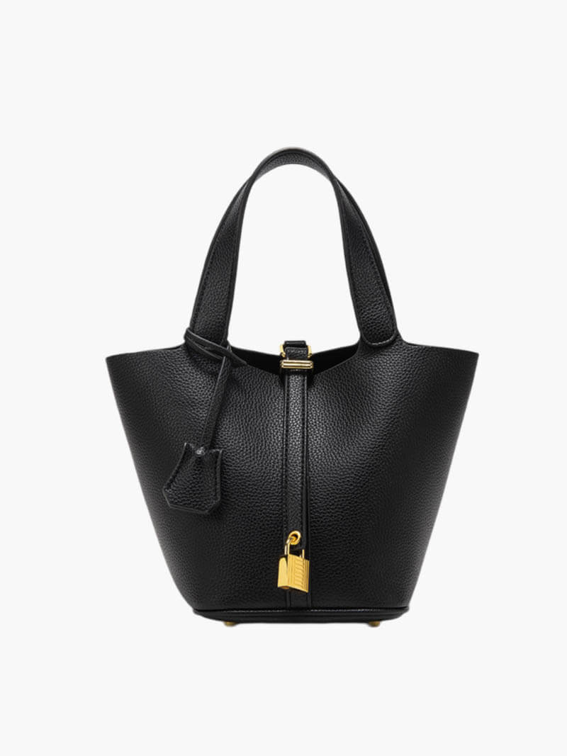 Evie | Stylish Premium Leather Bucket Bag 1