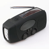 SolarWave | Multifunctional Hand Crank Emergency Radio with LED Flashlight 0
