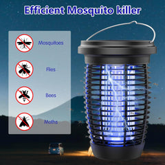 Solar Bug Zapper 2-in-1 Mosquito Killer Lamp – 4500V Indoor & Outdoor Fly Trap 3