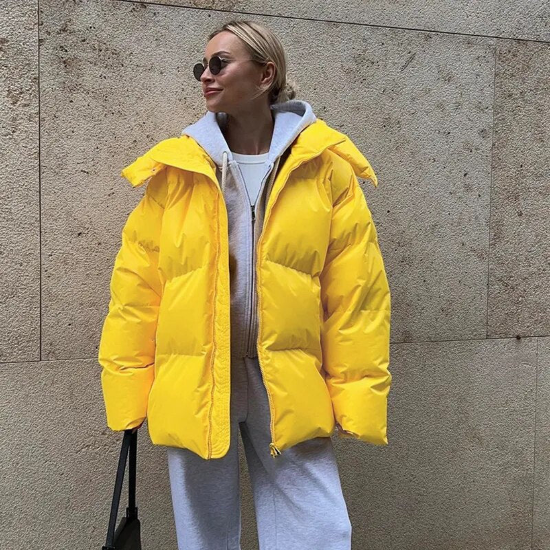 Stellianet | Women's buffer hooded jacket | Oversized 1