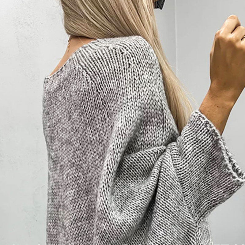 Stylish chunky knit sweater for women | Casual 8