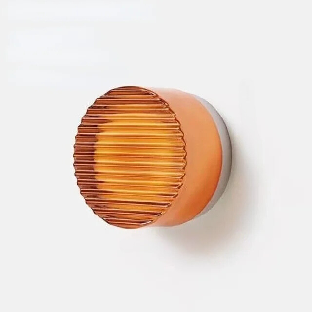 Stylish round wall light with LED - Black, 15W Modern design for living room and bedroom 12