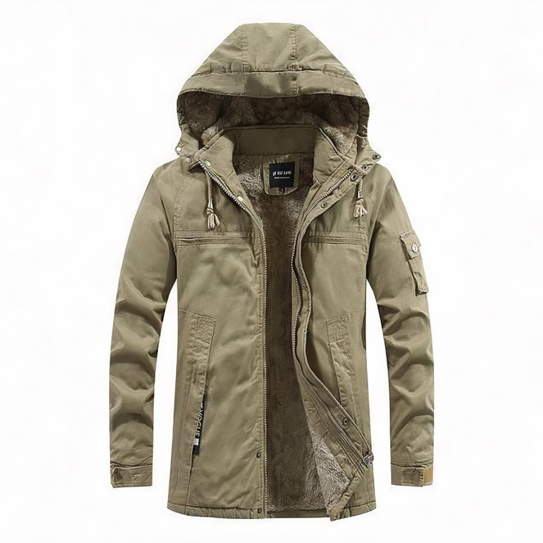 Stylish winter jacket with hood for men | Warm 2