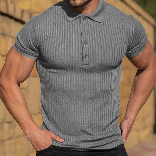 MANUEL | Slim Fit Breathable Polo Shirt-5