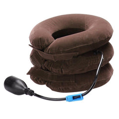 Three Layers Cervical Neck Traction Inflatable Pillow 2