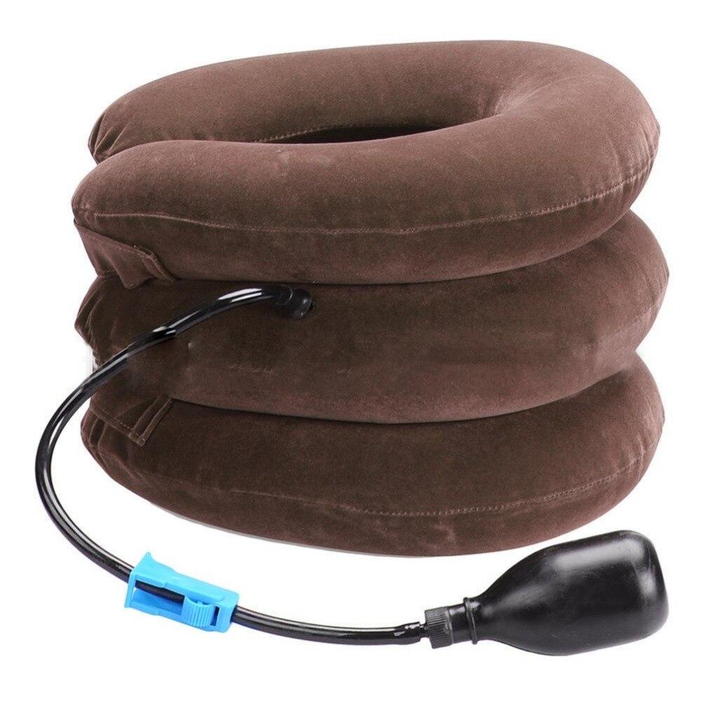 Three Layers Cervical Neck Traction Inflatable Pillow 5