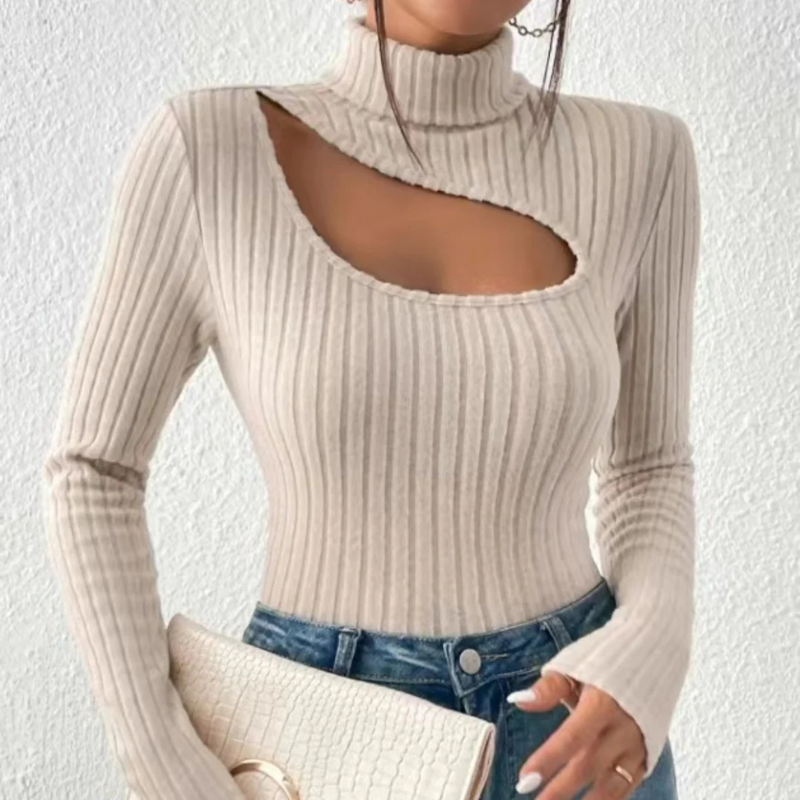 Turtleneck Sweater for Women | Long Sleeve 4