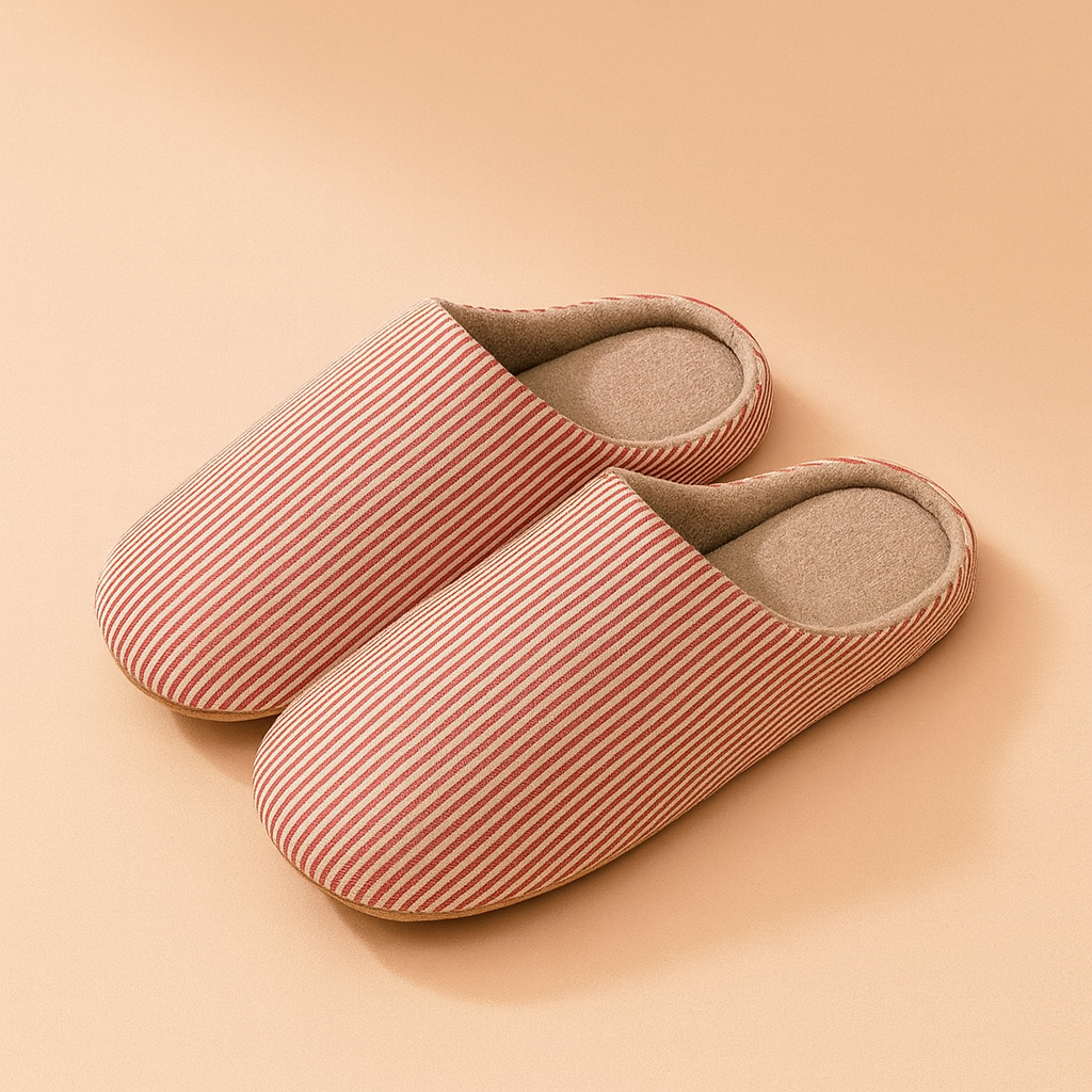 Unisex Striped Slippers for the Home | Comfortable Home Shoes 3