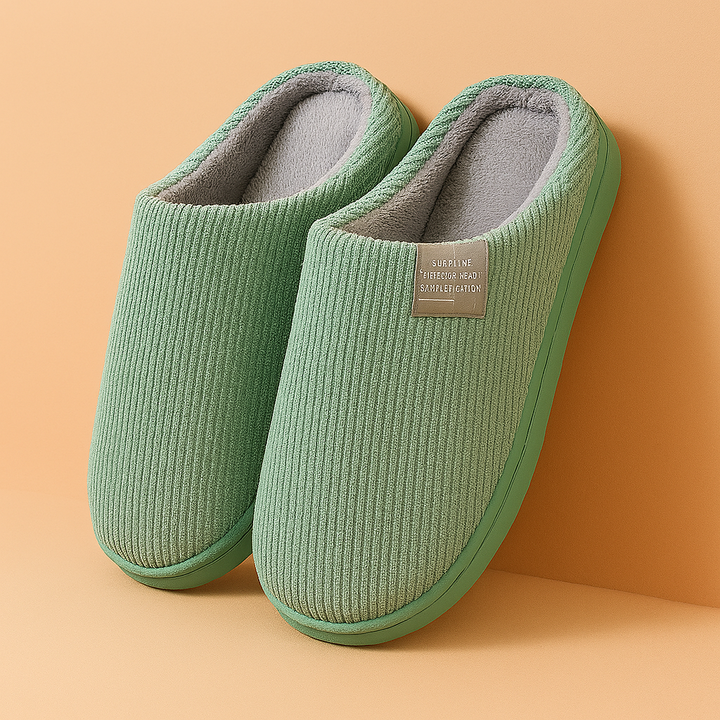 Unisex insulated anti-slip house slippers 2
