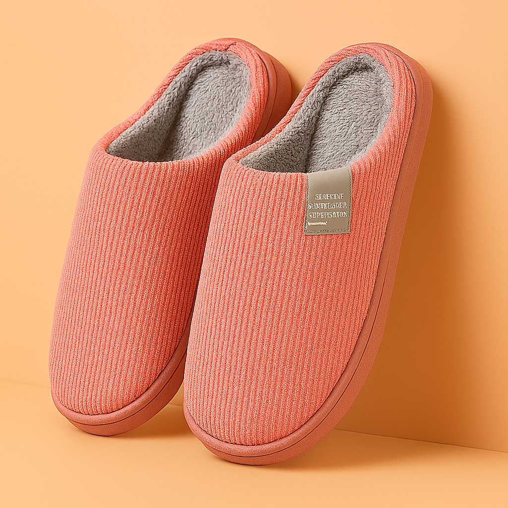 Unisex insulated anti-slip house slippers 4