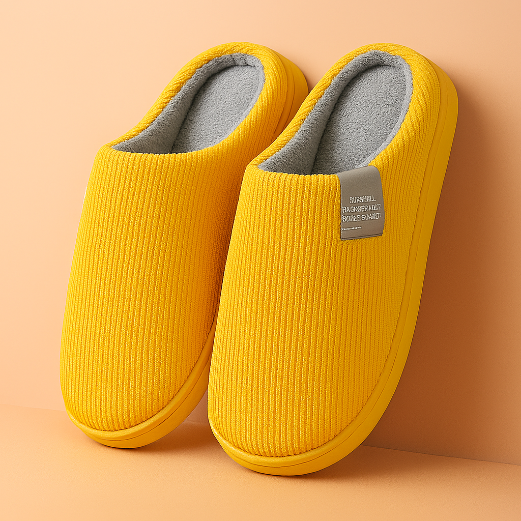 Unisex insulated anti-slip house slippers 5