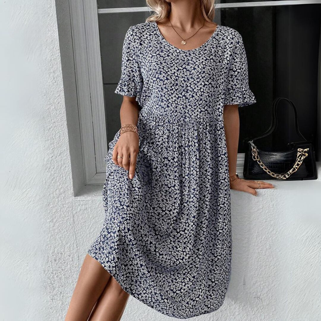 Nola | Elegant Dress with Polka Dots-4