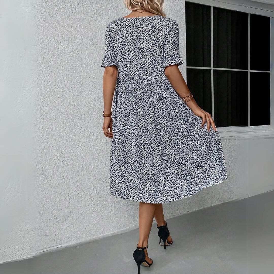 Nola | Elegant Dress with Polka Dots-6