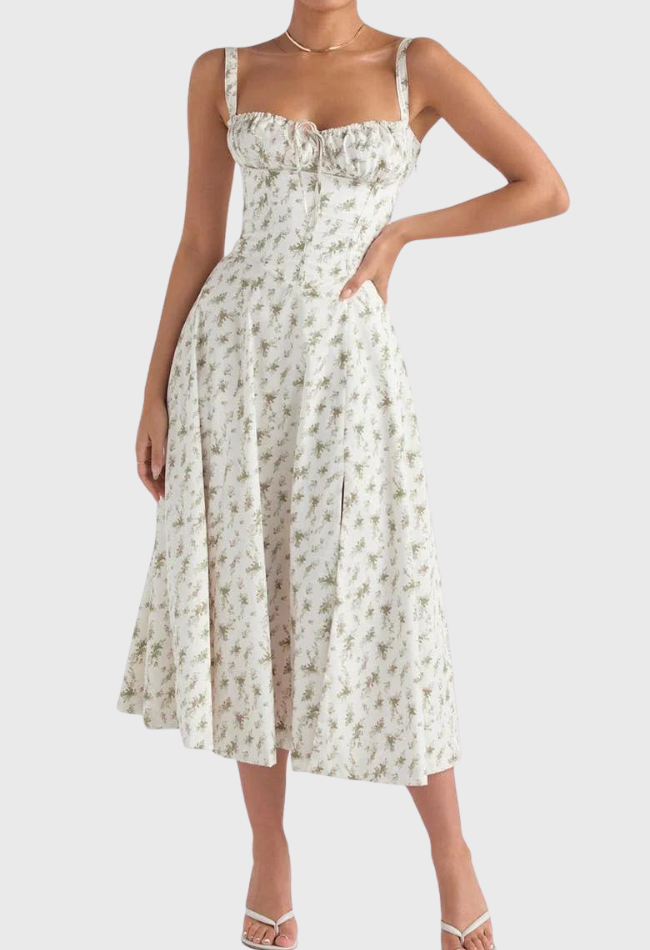 Bethany | Comfy and Stylish Midi Corset Dress-4