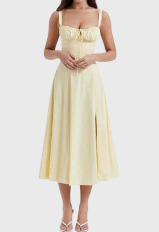 Bethany | Comfy and Stylish Midi Corset Dress-6