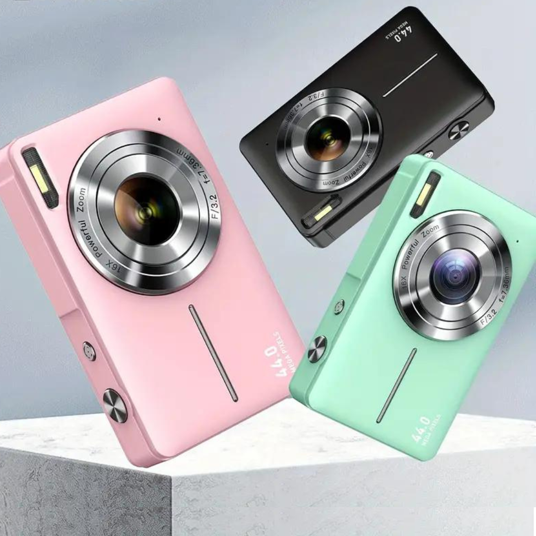 Vintage digital camera with 1080p video recording -light and portable retro photography camera 1