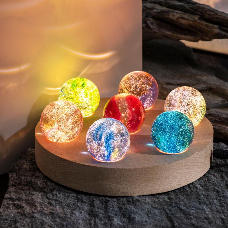 Volura | LED glass spheres 1